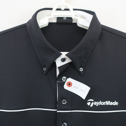 TaylorMade(テーラーメイド) ポロシャツ 黒 メンズ O A
