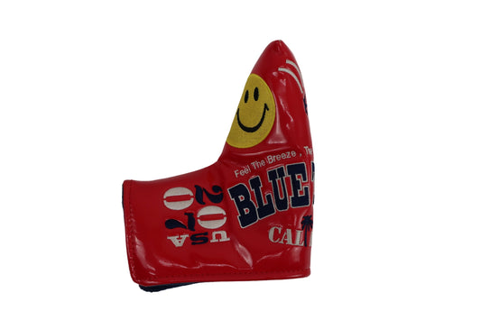 BLUE TEE GOLF(ブルーティーゴルフ) パターカバー 赤 ピン型 A