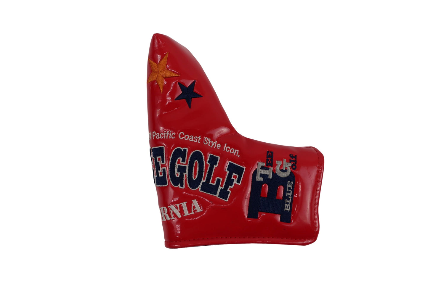 BLUE TEE GOLF(ブルーティーゴルフ) パターカバー 赤 ピン型 A