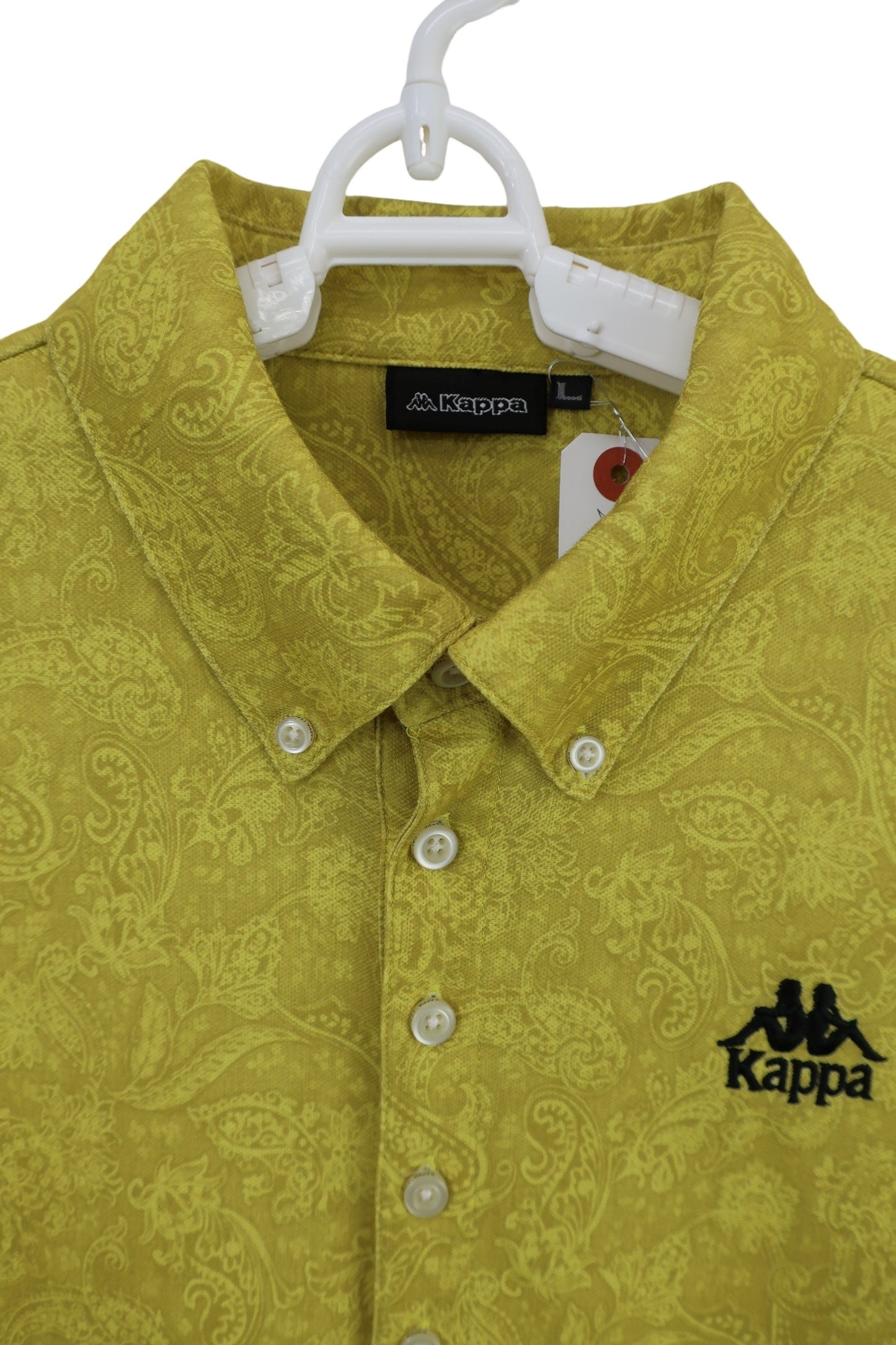 Kappa(カッパ) ポロシャツ 黄色 メンズ L A