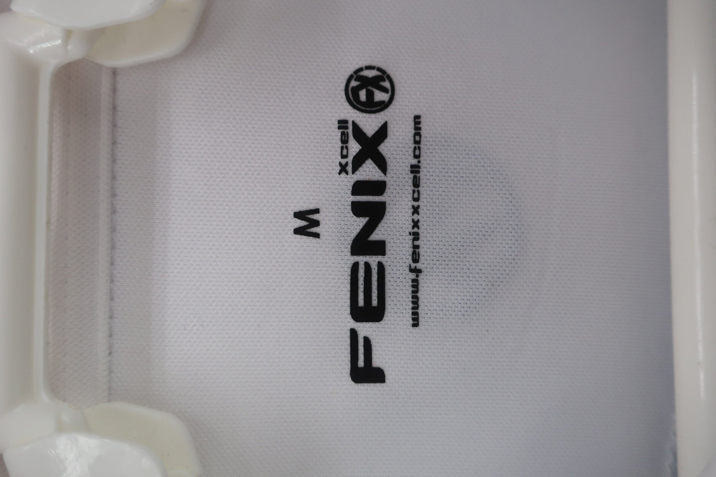 FENIX ポロシャツ 白青総柄 メンズ M B