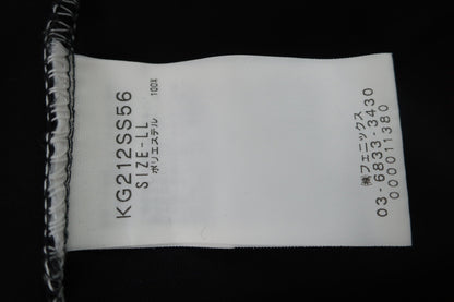 Kappa(カッパ) ハーフジップシャツ 黒赤 メンズ LL A