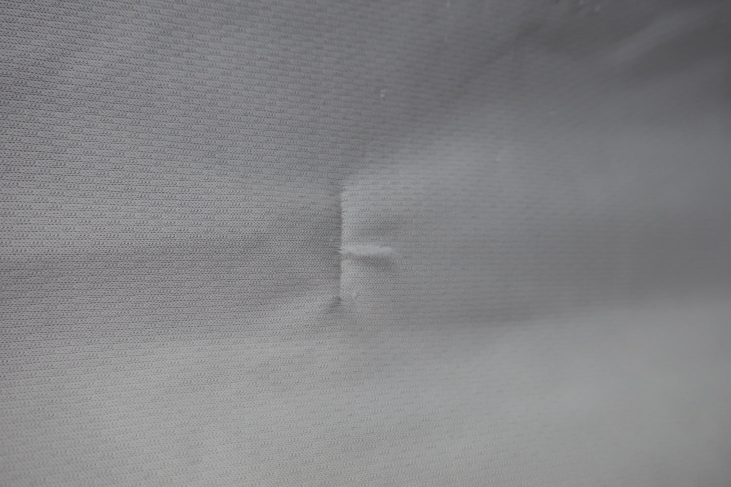 adidas(アディダス) ハーフジップシャツ 白グレー メンズ O/XG B