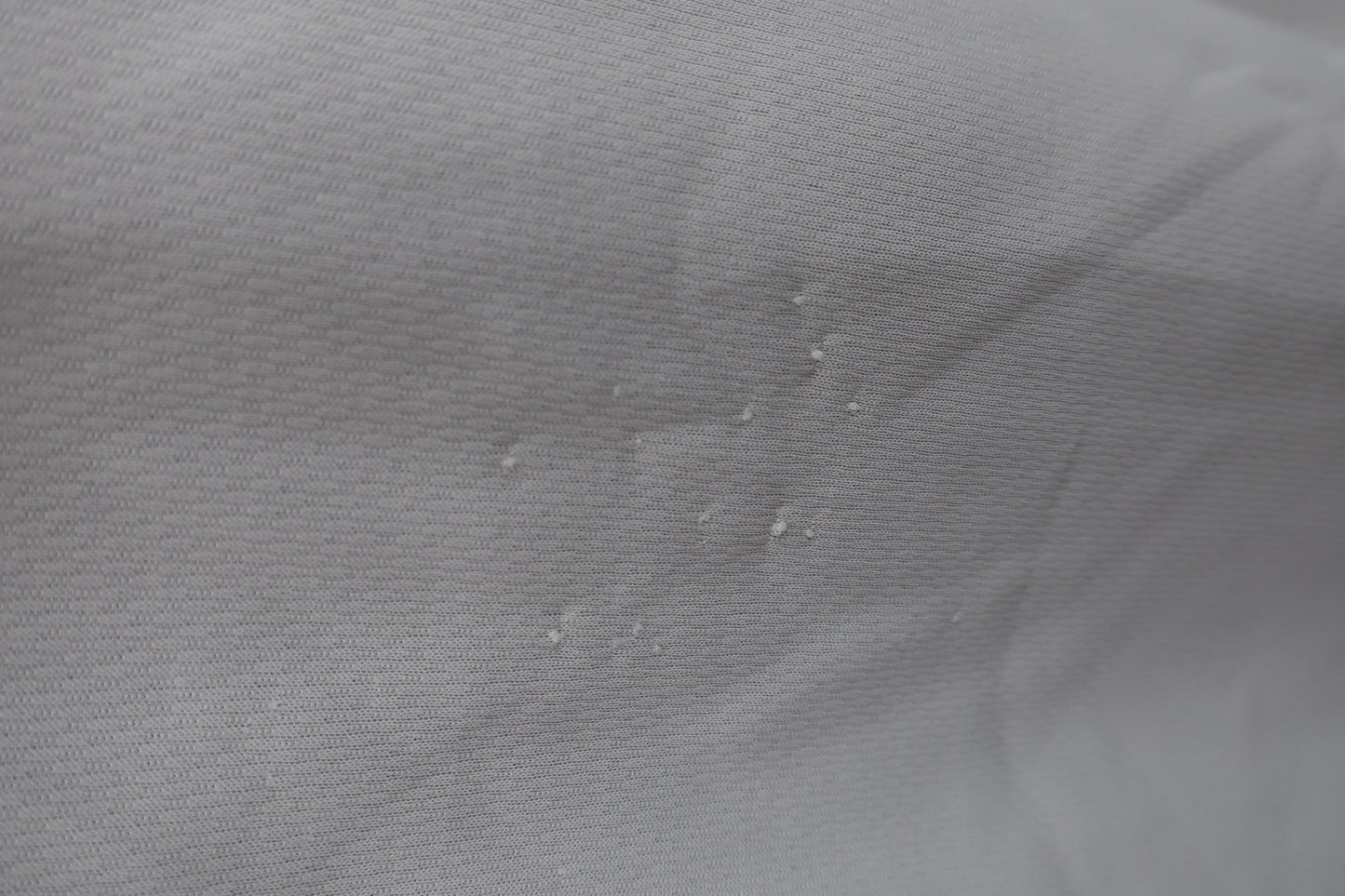 adidas(アディダス) ハーフジップシャツ 白グレー メンズ O/XG B