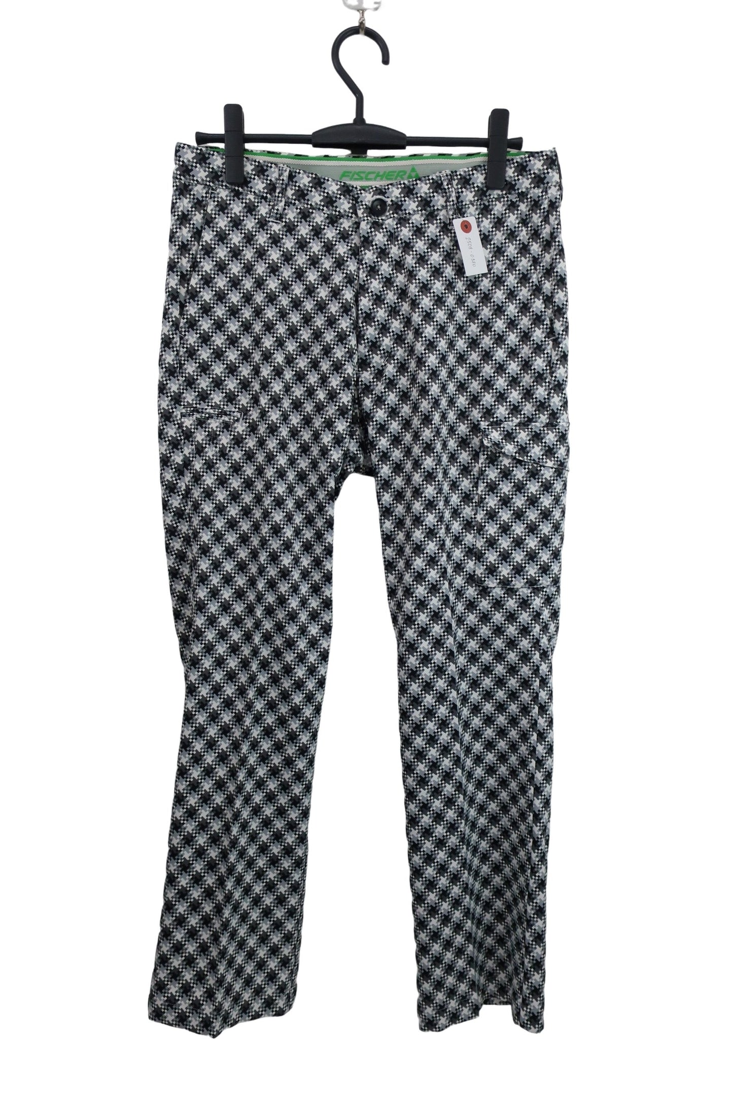 FISCHER(フィッシャー) ハーフパンツ 白黒総柄 メンズ LL A