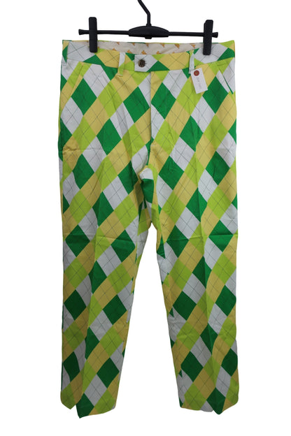 LOUDMOUTH(ラウドマウス) パンツ 黄緑系 メンズ 34×32L B