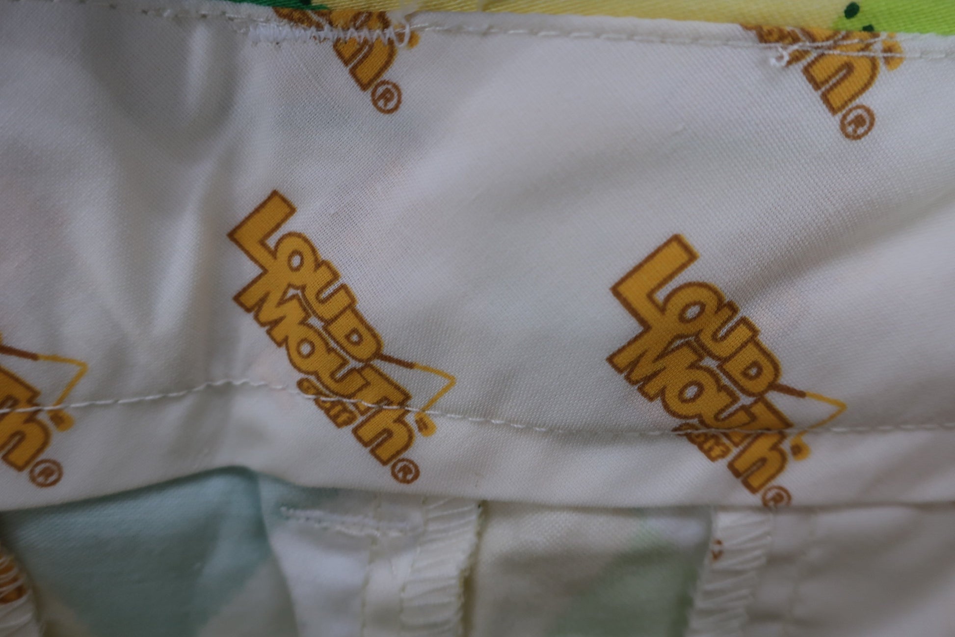 LOUDMOUTH(ラウドマウス) パンツ 黄緑系 メンズ 34×32L B