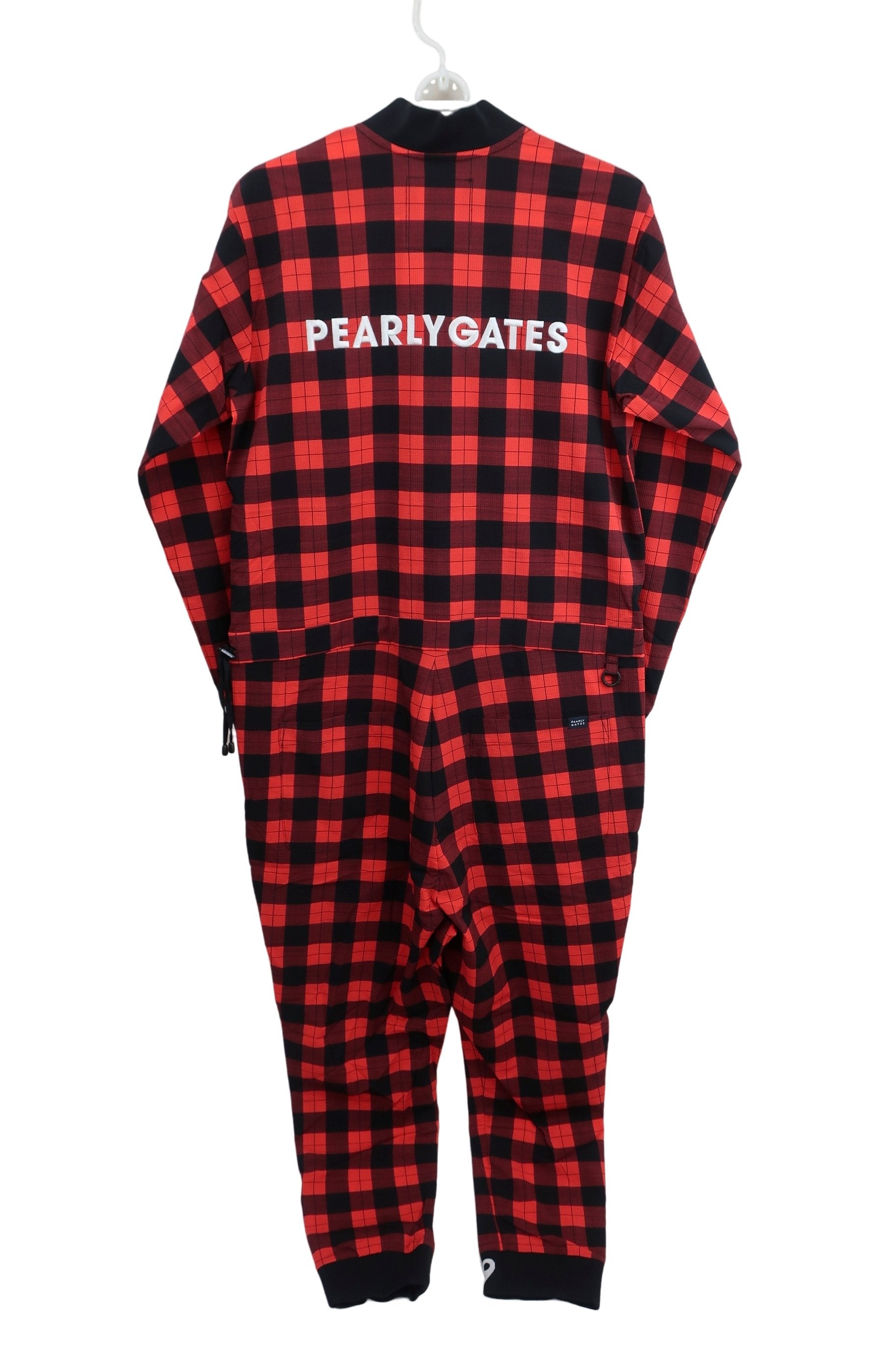 PEARLY GATES(パーリーゲイツ) オールインワン 赤黒チェック レディース 1 055-1224008 N