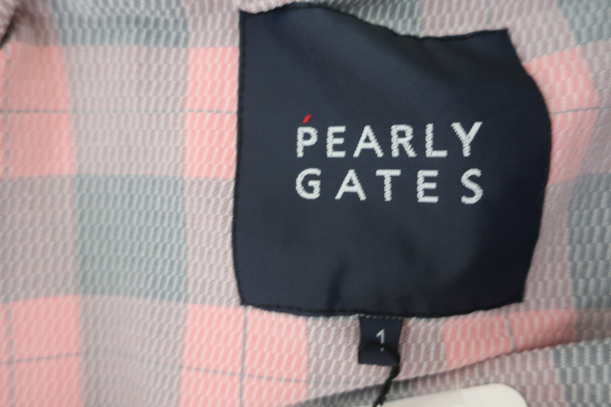 PEARLY GATES(パーリーゲイツ) オールインワン 赤黒チェック レディース 1 055-1224008 N