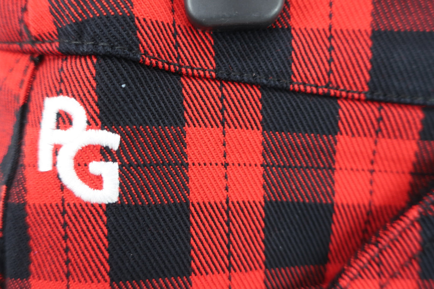 PEARLY GATES(パーリーゲイツ) ショートパンツ 赤黒チェック レディース 0 055-1232004 N