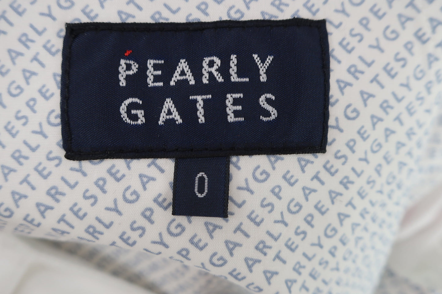 PEARLY GATES(パーリーゲイツ) ストレッチミモレミドルスカート 白赤 レディース 0 055-2134312 N
