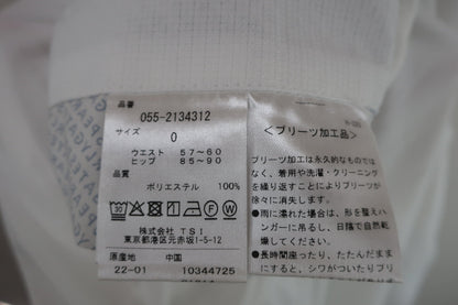 PEARLY GATES(パーリーゲイツ) ストレッチミモレミドルスカート 白赤 レディース 0 055-2134312 N
