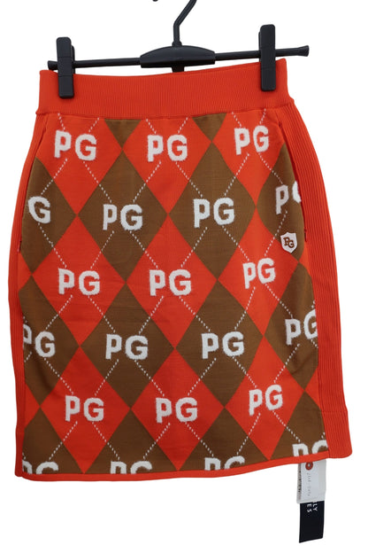 PEARLY GATES(パーリーゲイツ) ニットスカート オレンジ系 レディース 1 055-1234914 N