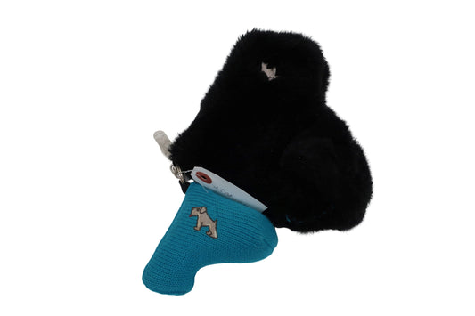 Heal Creek(ヒールクリーク) ヘッドカバー(チャーム付き） 黒 - B