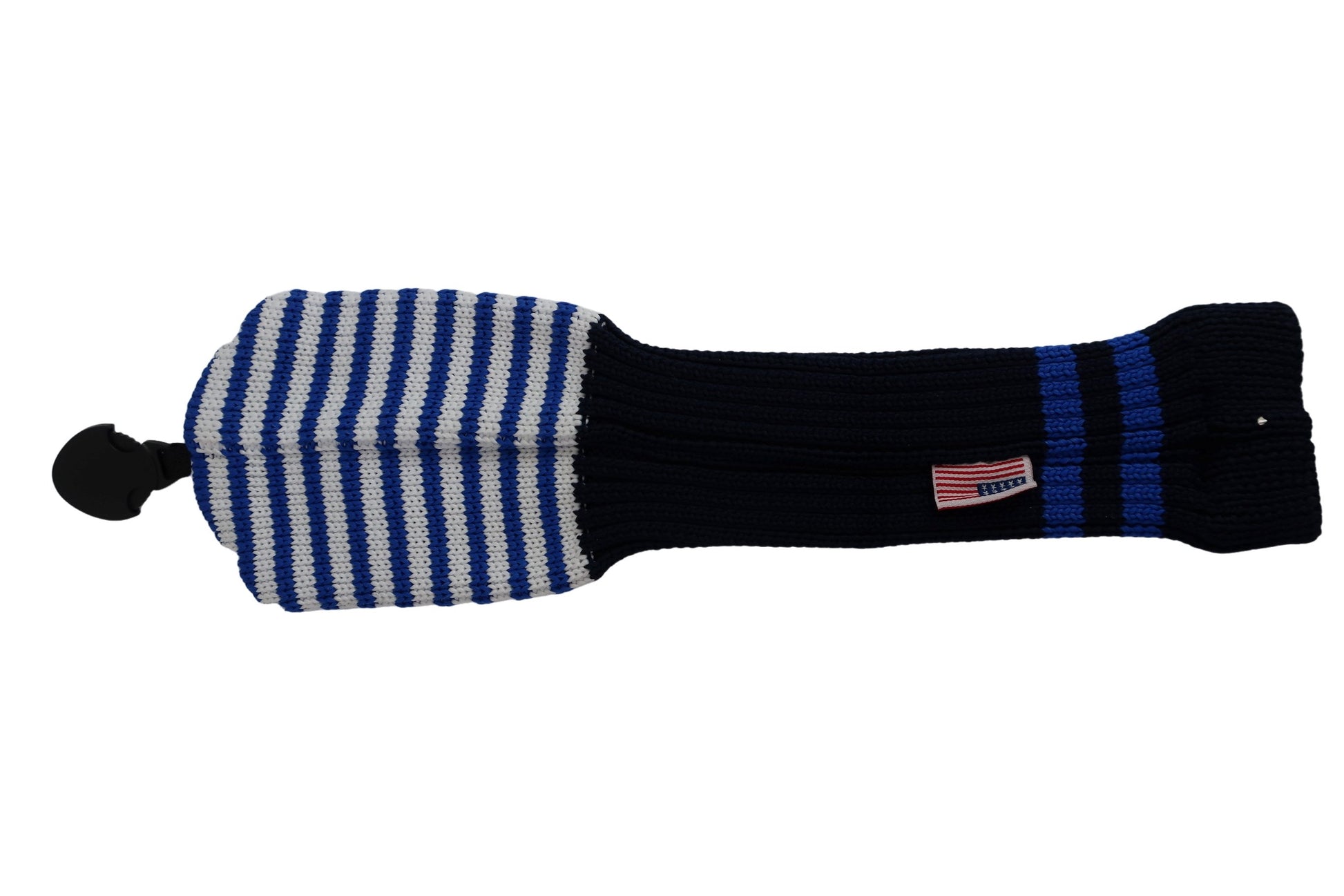 BLUE TEE GOLF(ブルーティーゴルフ) ヘッドカバー 白青ボーダー - N