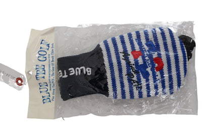 BLUE TEE GOLF(ブルーティーゴルフ) ヘッドカバー 白青ボーダー - N