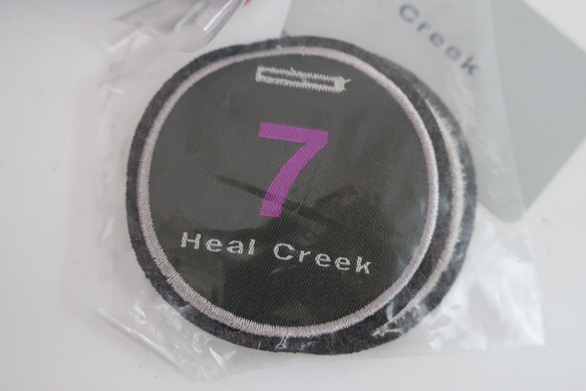 Heal Creek(ヒールクリーク) ヘッドカバー 黒紫 - N