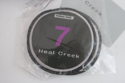 Heal Creek(ヒールクリーク) ヘッドカバー 黒紫 - N