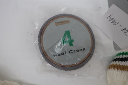 Heal Creek(ヒールクリーク) ヘッドカバー 白緑 - N
