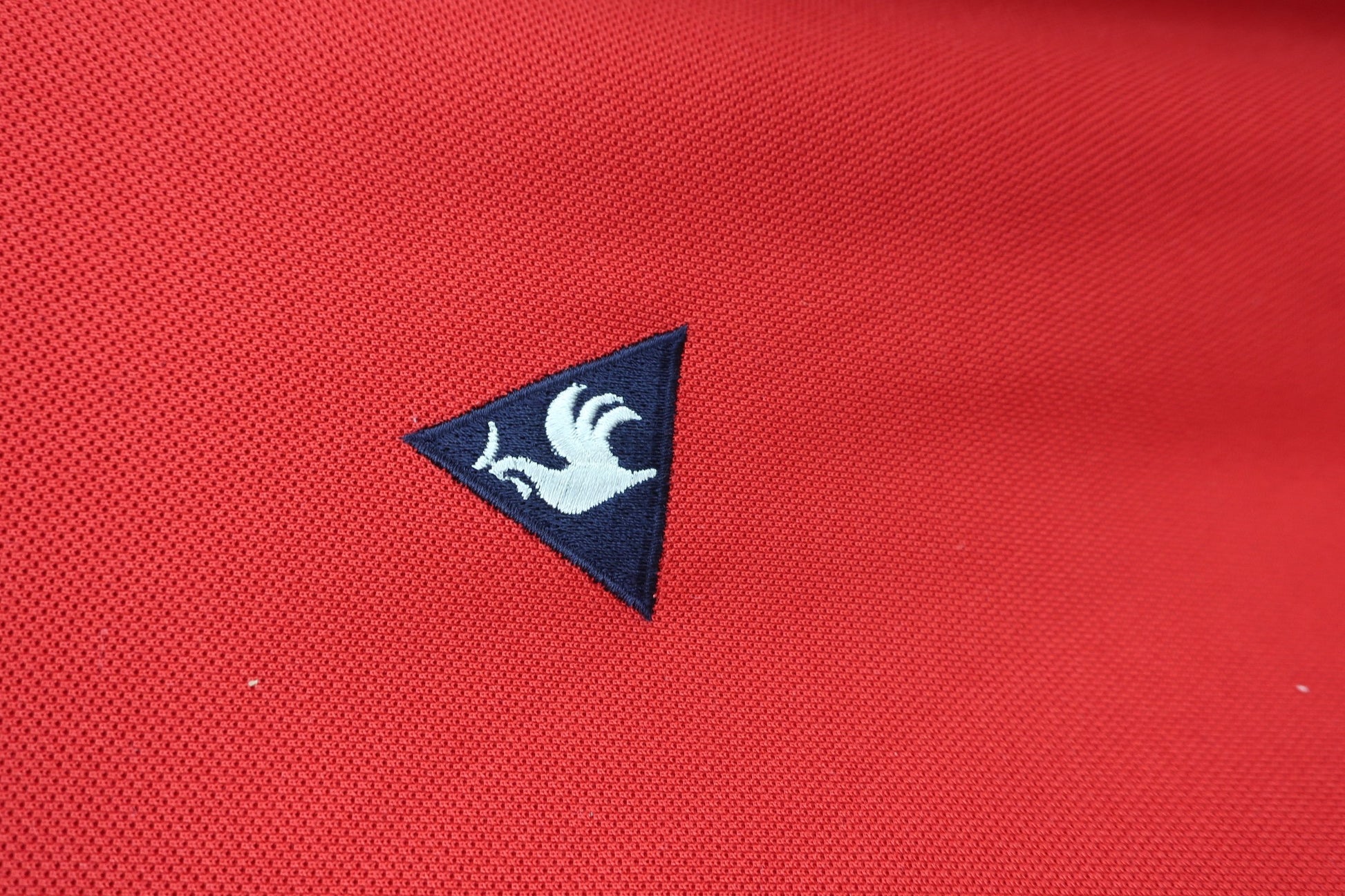 le coq sportif(ルコックスポルティフ) 半袖ポロシャツ 赤 メンズ LL WGMPJA00 A