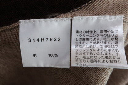 Golden Bear(ゴールデンベア) 長袖ニットセーター ベージュ茶色 メンズ LL 314H7622 A