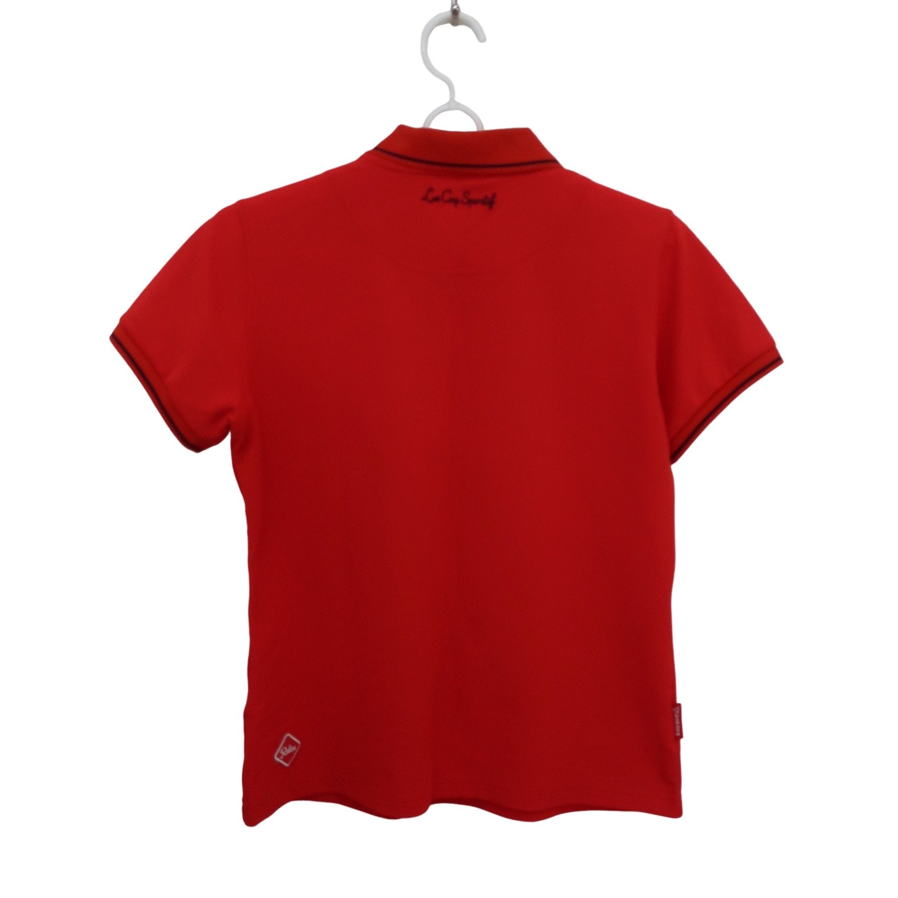 le coq sportif(ルコックスポルティフ) ポロシャツ 赤 レディース LL A