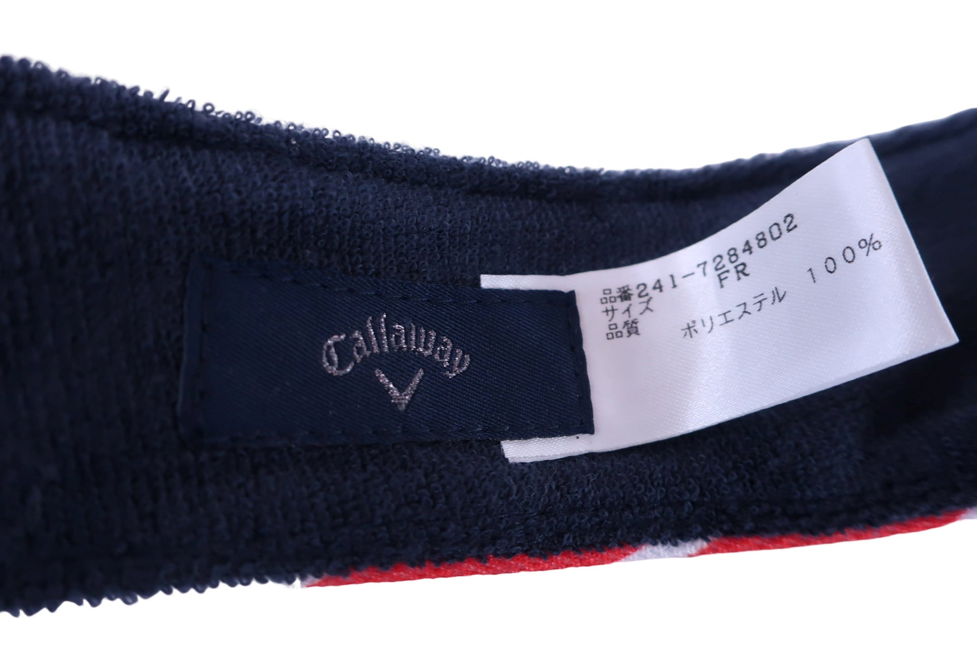 Callaway(キャロウェイ) サンバイザー 星条旗柄 レディース フリーサイズ 241-7284802 A