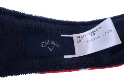 Callaway(キャロウェイ) サンバイザー 星条旗柄 レディース フリーサイズ 241-7284802 A