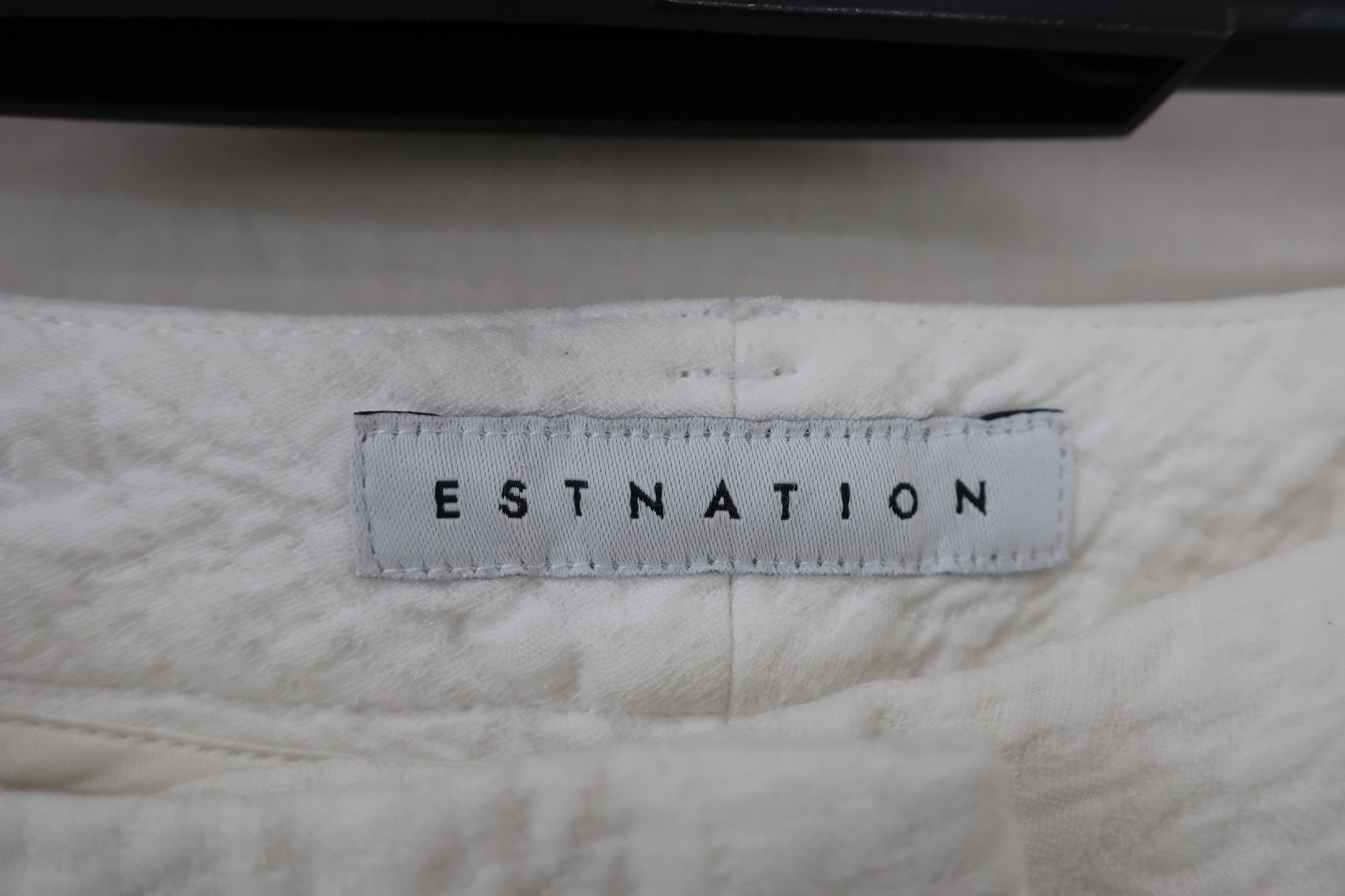 ESTNATION パンツ 白 レディース 38 A