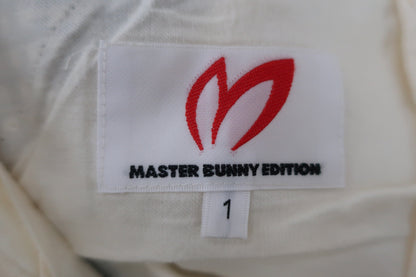 MASTER BUNNY EDITION(マスターバニーエディション) パンツ 白ネイビーチェック レディース 1 159-0131501 B