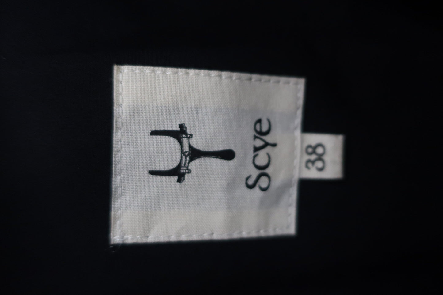 Scye スカート 青黒 レディース 38 B