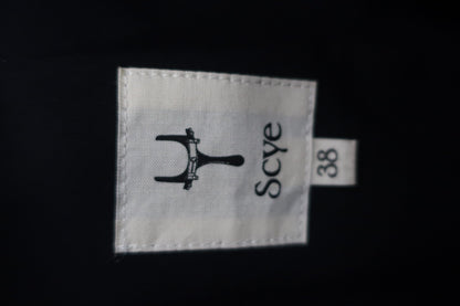 Scye スカート 青黒 レディース 38 B