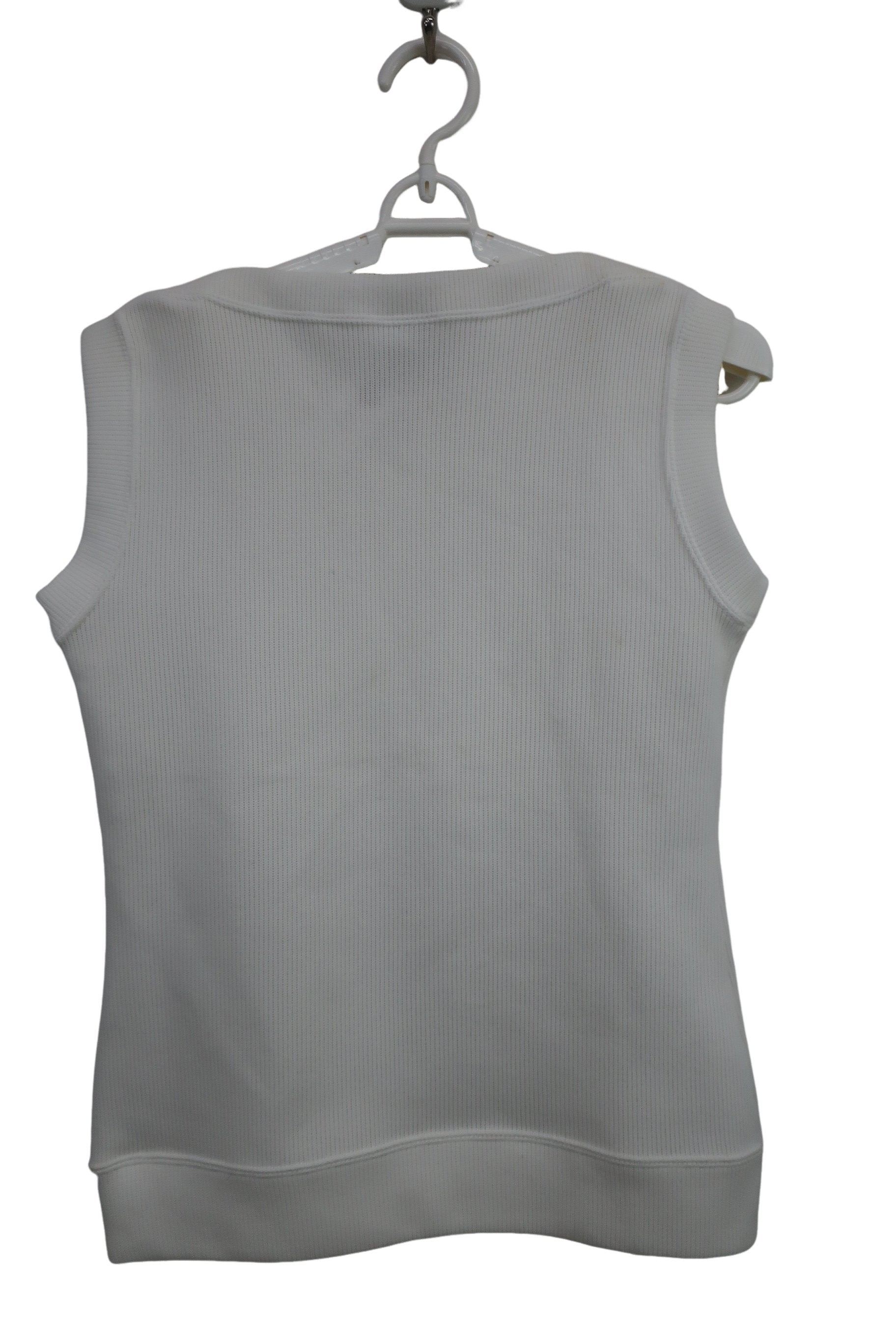 adidas(アディダス) ニットベスト 白 レディース M B