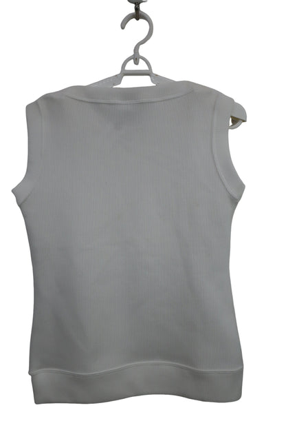 adidas(アディダス) ニットベスト 白 レディース M B