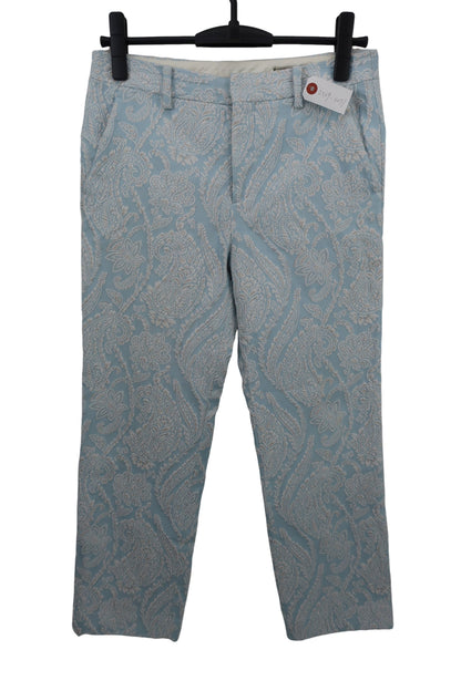 UNITED ARROWS(ユナイテッドアローズ) パンツ 水色総柄 レディース 38 B