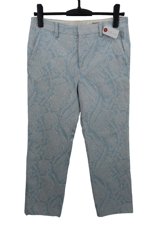 UNITED ARROWS(ユナイテッドアローズ) パンツ 水色総柄 レディース 38 B