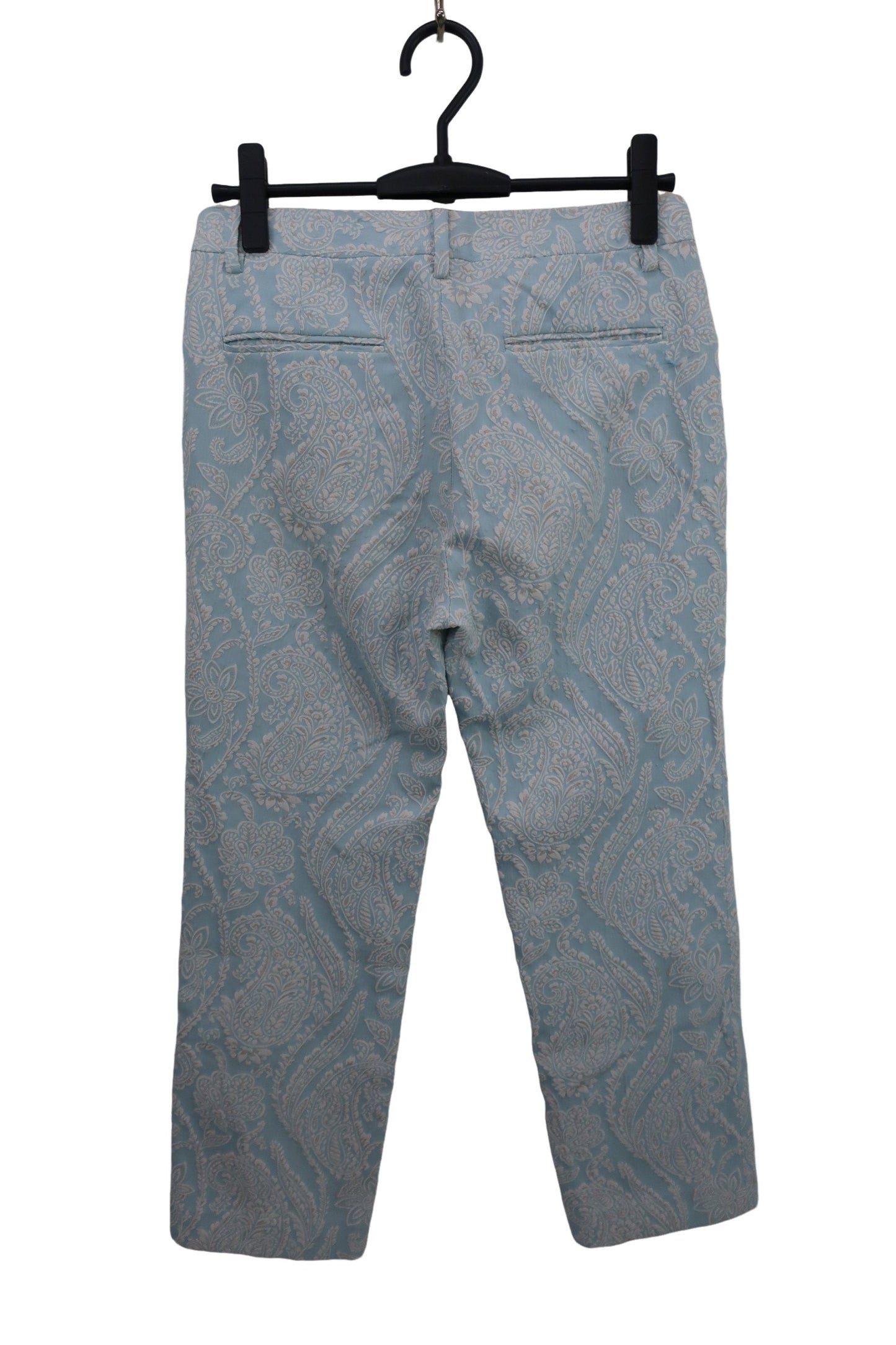 UNITED ARROWS(ユナイテッドアローズ) パンツ 水色総柄 レディース 38 B