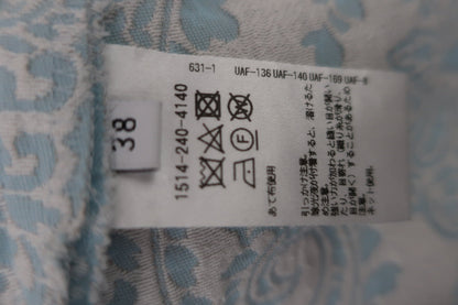 UNITED ARROWS(ユナイテッドアローズ) パンツ 水色総柄 レディース 38 B