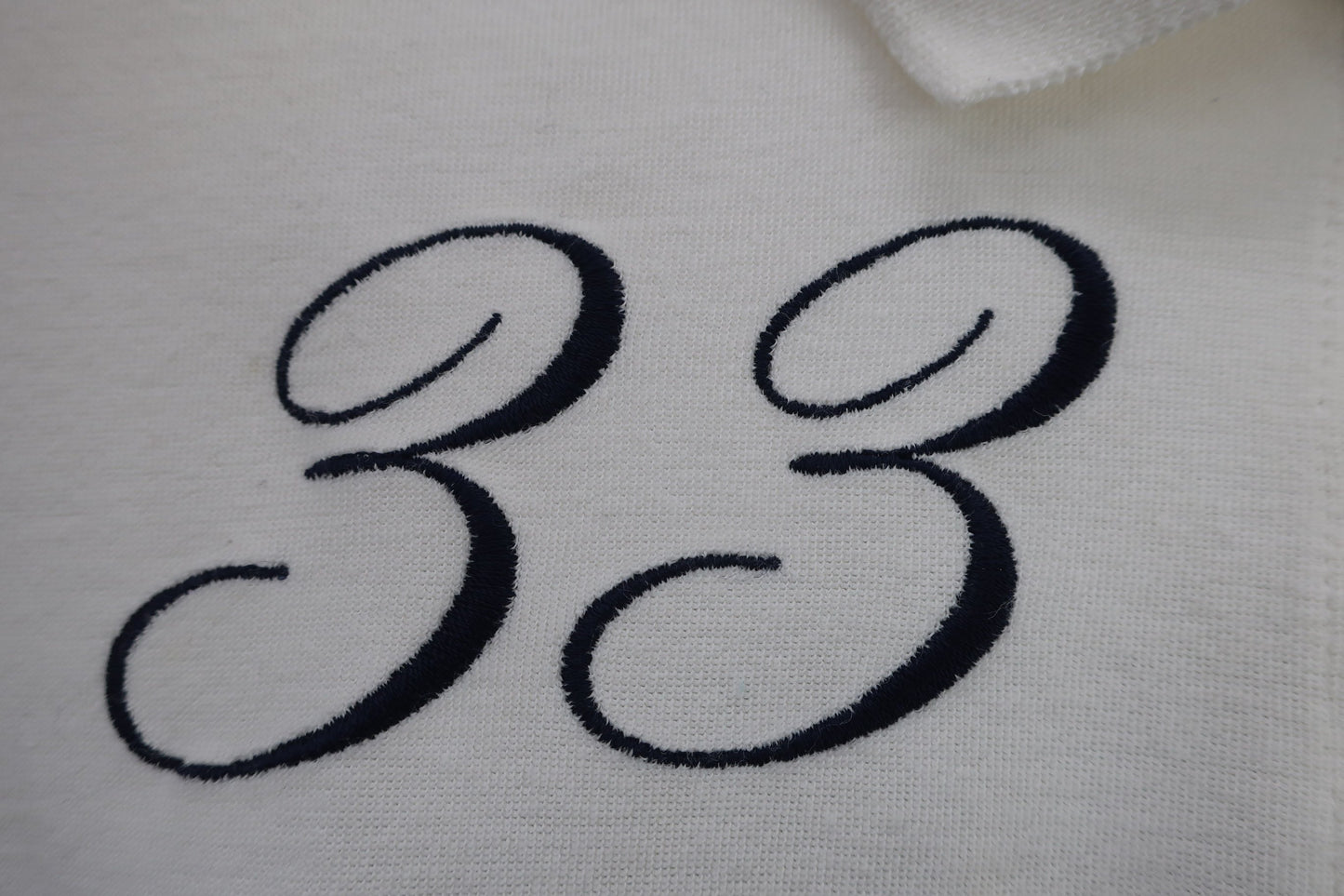 BEAMS GOLF(ビームスゴルフ) ポロシャツ 白青ネイビー レディース M B