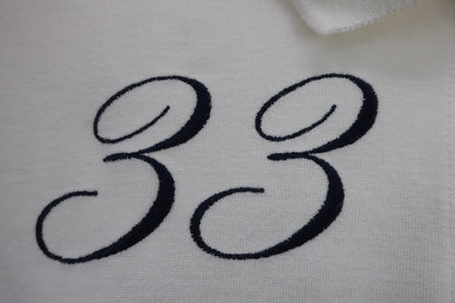 BEAMS GOLF(ビームスゴルフ) ポロシャツ 白青ネイビー レディース M B