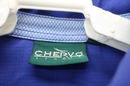 CHERVO(シェルボ) ポロシャツ 青 レディース I42 D36 F+E38 A