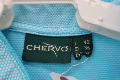 CHERVO(シェルボ) ポロシャツ 水色 レディース I42 D36 F+E38 B