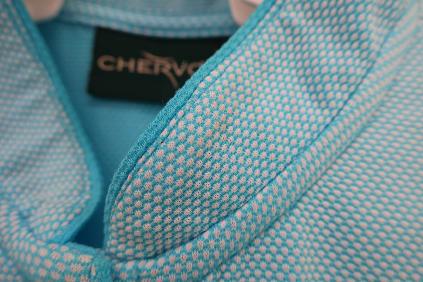 CHERVO(シェルボ) ポロシャツ 水色 レディース I42 D36 F+E38 B