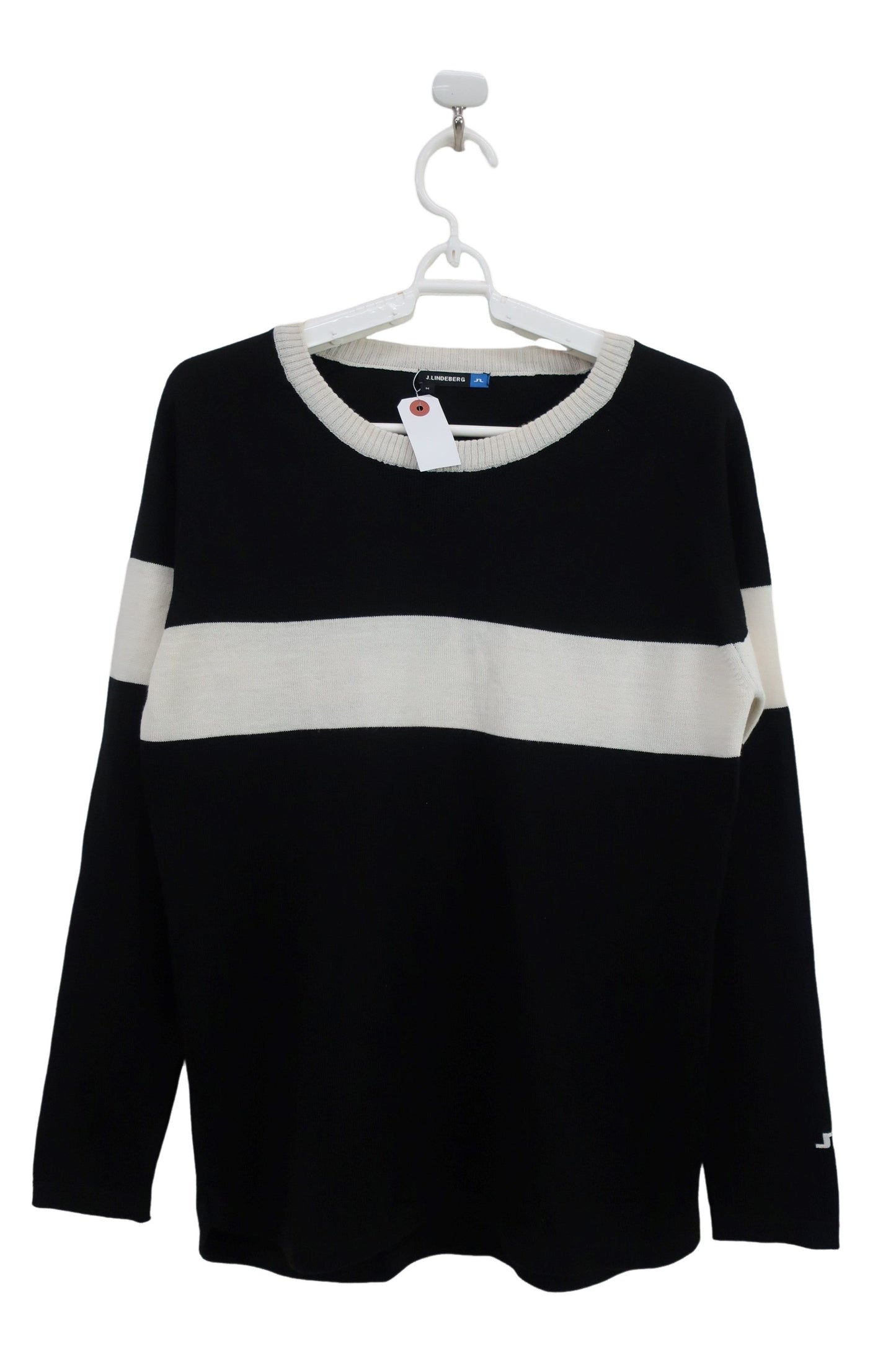 J.LINDEBERG(ジェイ リンドバーグ) セーター 黒白ボーダー レディース M A