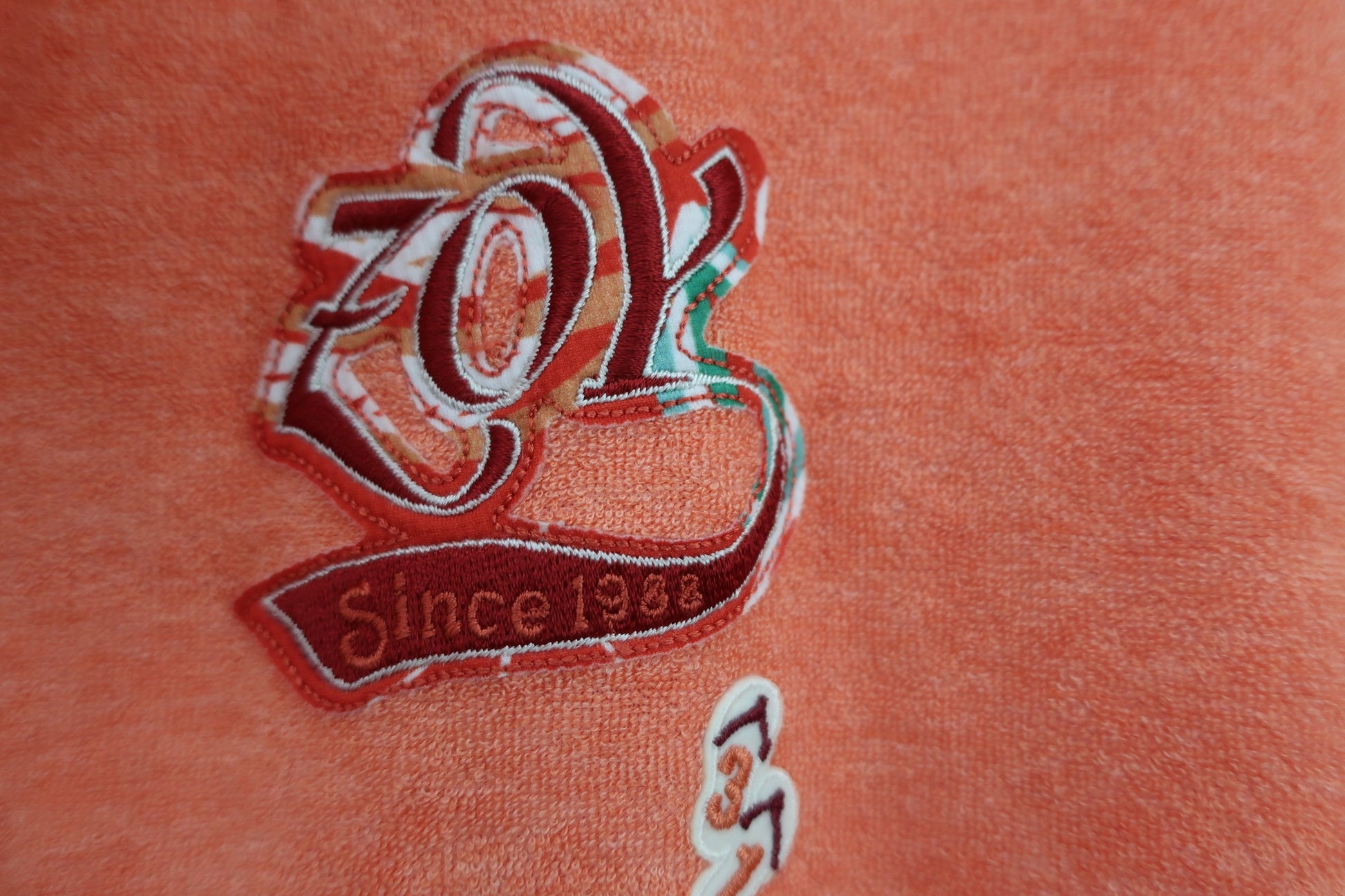 ZOY(ゾーイ) タオル地パーカー オレンジ レディース 38 A