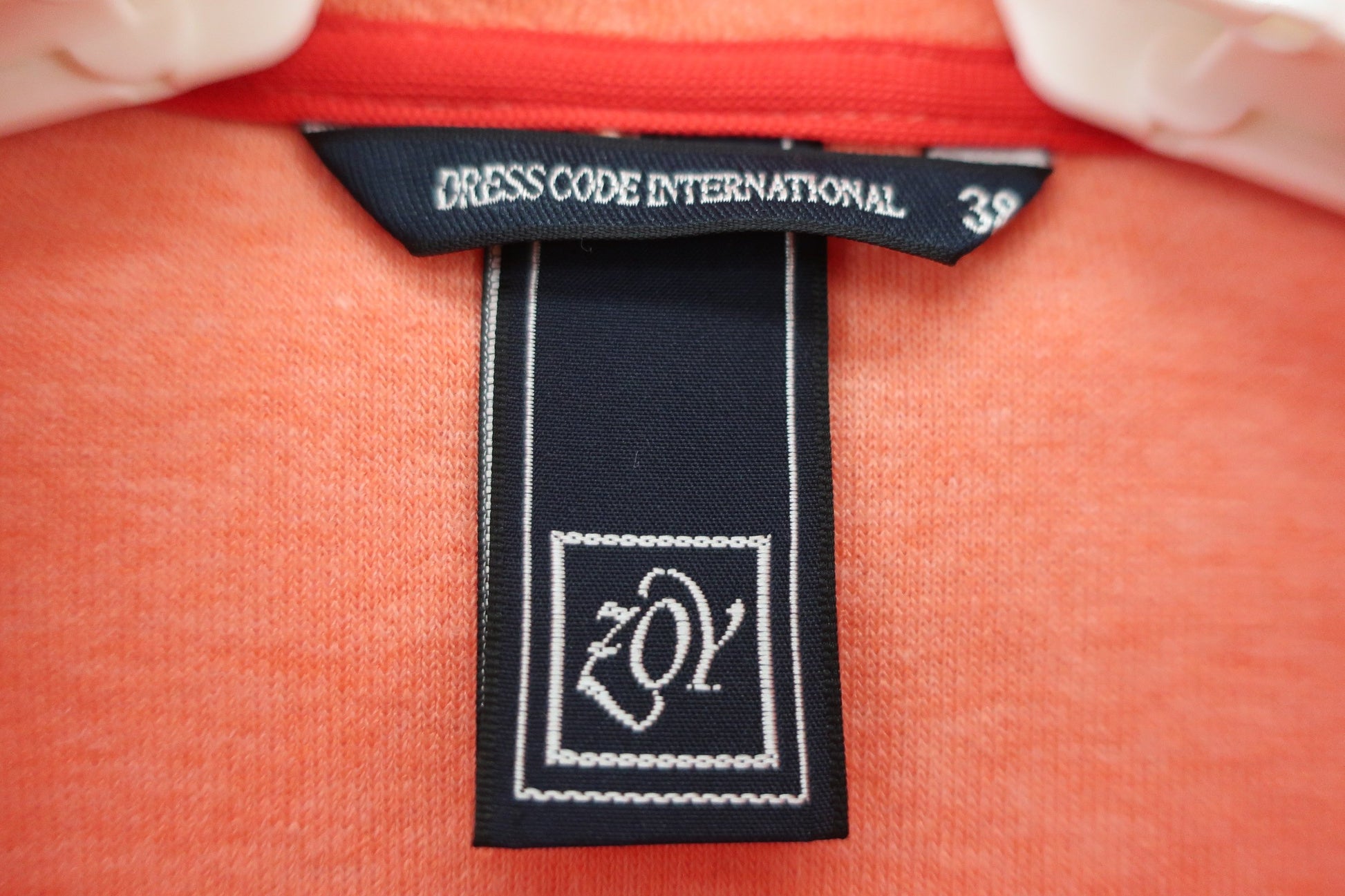 ZOY(ゾーイ) タオル地パーカー オレンジ レディース 38 A