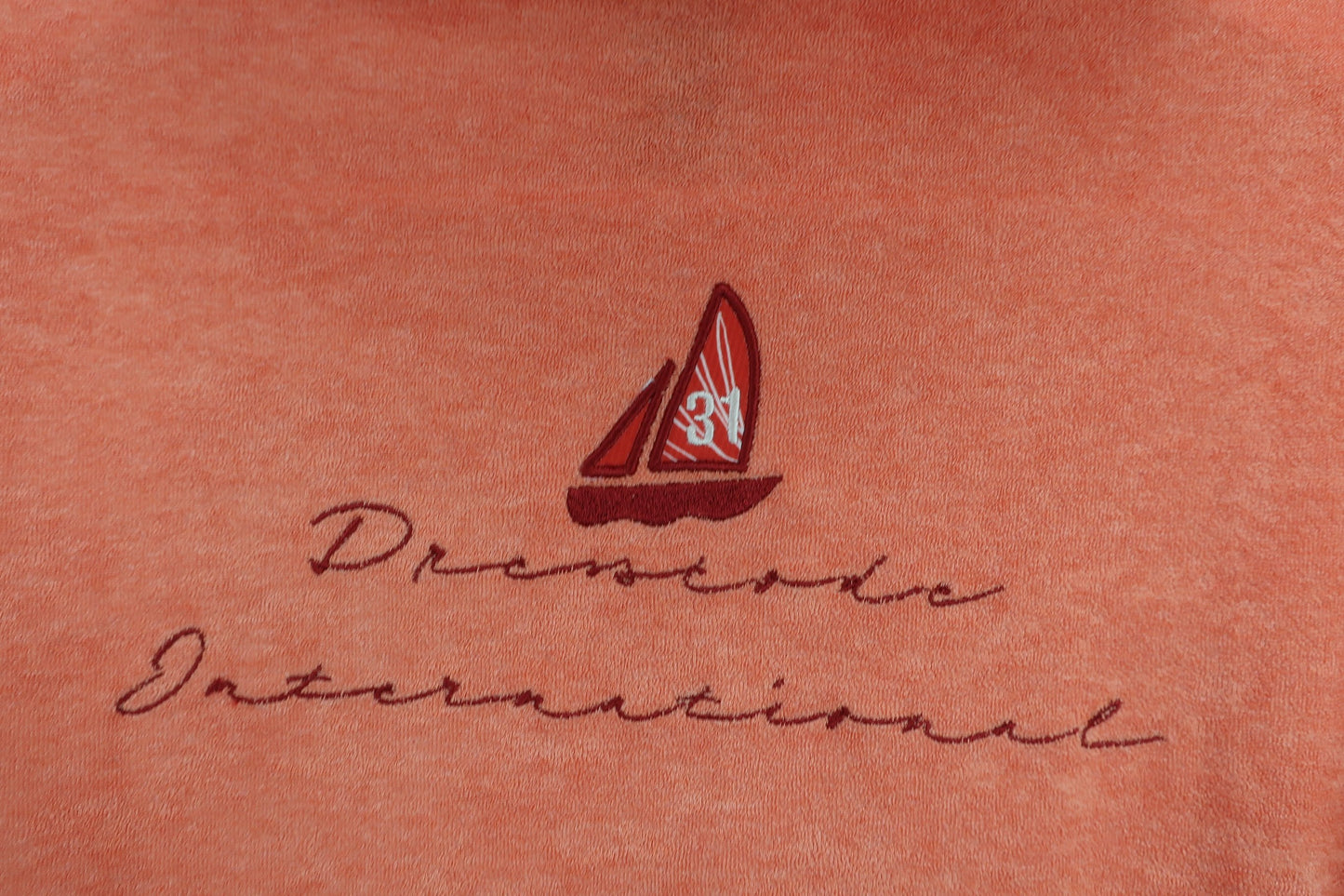 ZOY(ゾーイ) タオル地パーカー オレンジ レディース 38 A