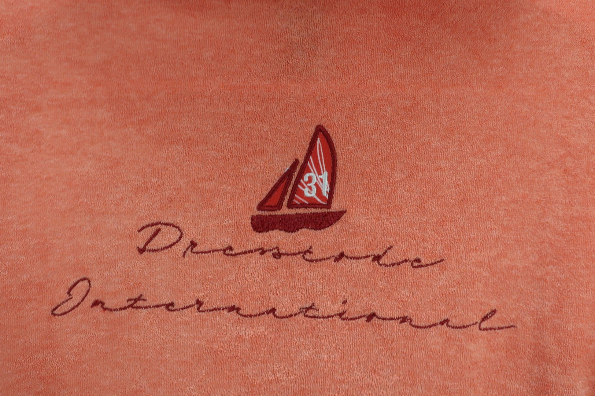 ZOY(ゾーイ) タオル地パーカー オレンジ レディース 38 A