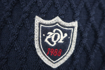 ZOY(ゾーイ) ニットベスト ネイビー レディース 38 A