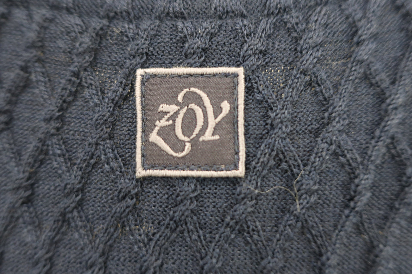 ZOY(ゾーイ) ニットベスト ネイビー レディース 38 A